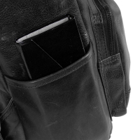 Justified Bags 'Nynke' Rucksack echt Rindleder black