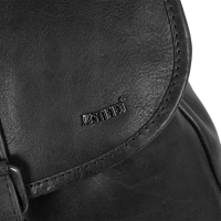 Justified Bags 'Nynke' Rucksack echt Rindleder black