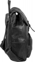 Justified Bags 'Nynke' Rucksack echt Rindleder black