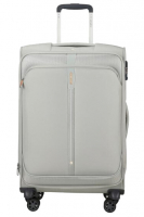 Samsonite 'Popsoda' 4-Rad Trolley erweiterbar 66cm 68/73,5l 2,9kg light grey