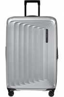 Samsonite 'Nuon' 4-Rad Trolley 75cm 3,6kg  erweiterbar 100/110l matt silber