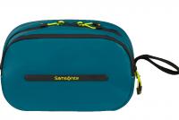 Samsonite 'Ecodiver' Toilet Kit 0,2kg 4,5l wassedicht petrol blue/lime