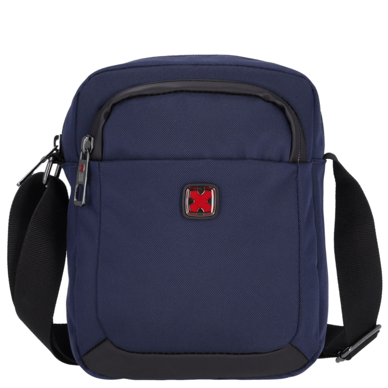 Travel 'N' Meet Schultertasche aus Spinnstoff klein navy