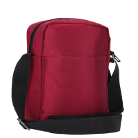 Travel 'N' Meet Schultertasche aus Spinnstoff klein rot