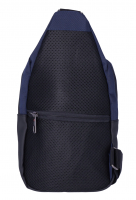 Dernier Schultertasche aus Spinnstoff navy