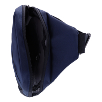 Dernier Schultertasche aus Spinnstoff navy