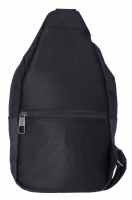 Dernier Schultertasche aus Spinnstoff schwarz