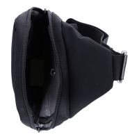 Dernier Schultertasche aus Spinnstoff schwarz