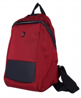Travel 'N' Meet Mini Rucksack aus Spinnstoff rot