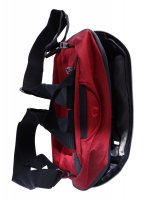 Travel 'N' Meet Mini Rucksack aus Spinnstoff rot