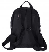 Travel 'N' Meet Mini Rucksack aus Spinnstoff schwarz