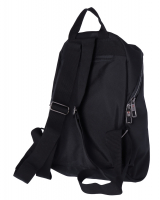 Travel 'N' Meet Mini Rucksack aus Spinnstoff schwarz