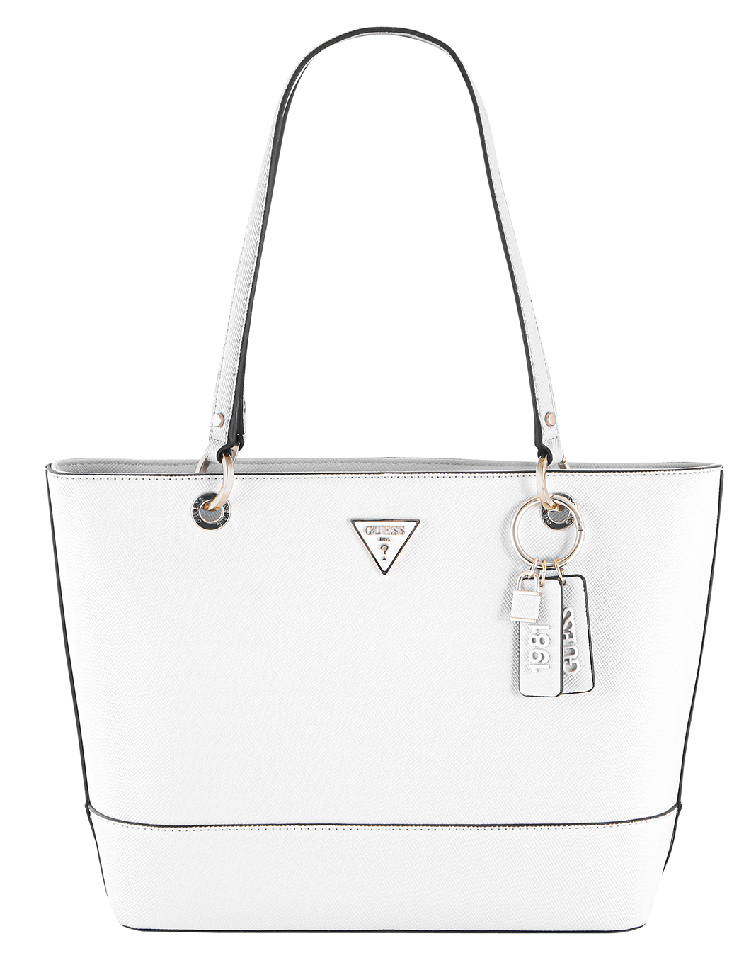 Guess 'Noelle' Elite Tote Damentasche Synthetik white