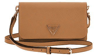 Guess 'Noelle XBody Flap Organizer' Umhängetasche Synthetik lightcognac