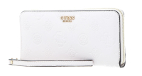 Guess 'Galeria SLG' Large Zip Around Damenbörse Synthetik cream