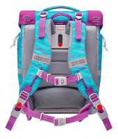 McNeill 'Finny' Schulrucksackset 6tlg. McLight 2 1000g 20l blau/pink