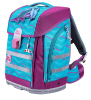 McNeill 'Finny' Schulrucksackset 6tlg. McLight 2 1000g 20l blau/pink