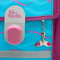 McNeill 'Finny' Schulrucksackset 6tlg. McLight 2 1000g 20l blau/pink