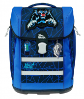 McNeill 'Wild' Schulrucksackset 6tlg. McLight 2 1000g 20l blau/schwarz