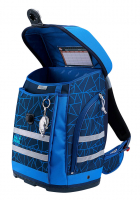 McNeill 'Wild' Schulrucksackset 6tlg. McLight 2 1000g 20l blau/schwarz