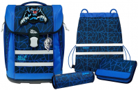McNeill 'Wild' Schulrucksackset 6tlg. McLight 2 1000g 20l blau/schwarz