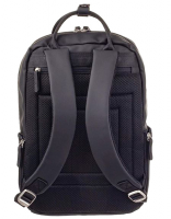 Franky Freizeit-Rucksack mit Laptopfach 14 l Planenmaterial schwarz