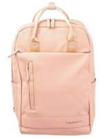 Franky Freizeit-Rucksack mit Laptopfach 14 l Planenmaterial rose