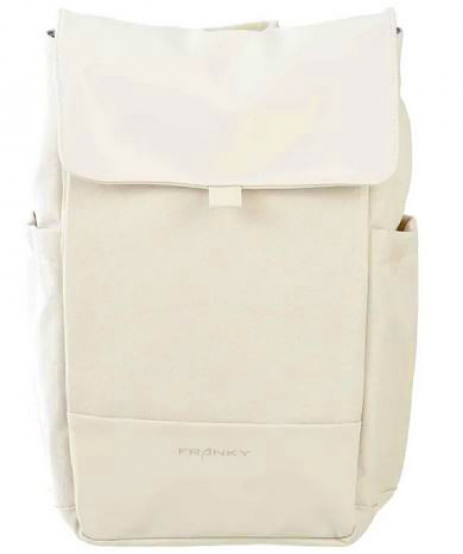 Franky Freizeit-Rucksack mit Tabletfach 13 l Polyester beige