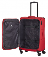 Travelite 'Chios' 4-Radtrolley erweiterbar m 67cm 2,9kg 60-66l rot