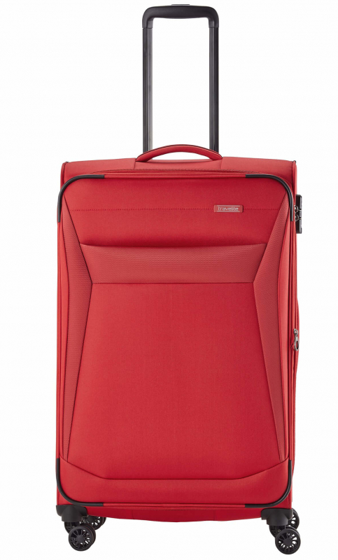 Travelite 'Chios' 4-Radtrolley erweiterbar L 78cm 3,4kg 90-97l rot