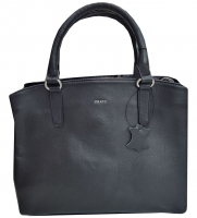 Prato 'LM Shahid' Handtasche echt Rindleder black