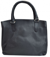 Prato 'LM Shahid' Handtasche echt Rindleder black