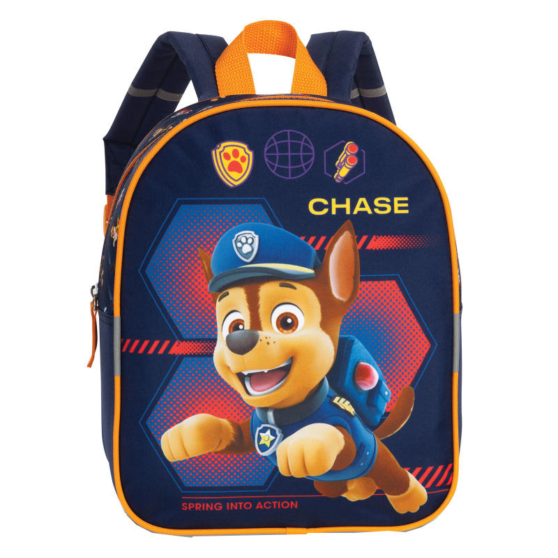 Fabrizio 'Paw Patrol' Kinderrucksack Chase mit Aufsteckfunktion 6l blau/orange