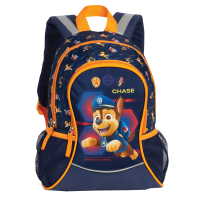 Fabrizio 'Paw Patrol' Kinderrucksack mit 2 Reißverschlüssen Chase 7l blau/orange