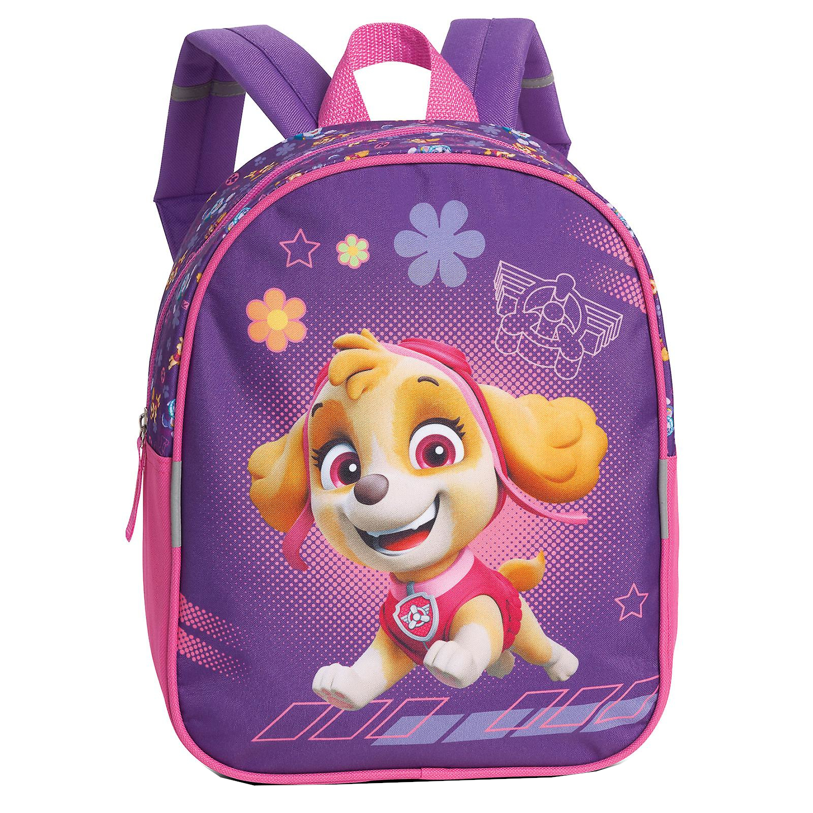 Fabrizio 'Paw Patrol' Kinderrucksack Skye mit Aufsteckfunktion 6l lila/pink