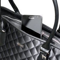 Socha 'Black Diamond' Businessbag mit Laptopfach bis 15,6' schwarz