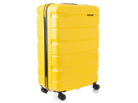 Franky 4-Rad Hartschalen-Trolley L 4,3kg ABS yellow