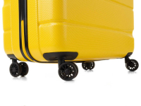 Franky 4-Rad Hartschalen-Trolley L 4,3kg ABS yellow