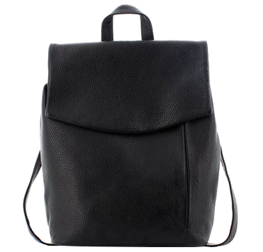 Prato 'LM Asif' Cityrucksack echt Leder black