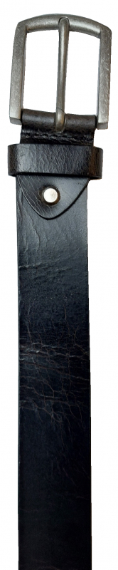 Prato 'LM Vishal' Herrengürtel 95cm echt Büffelleder crunch black