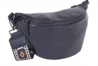 Piace Molto 'Vera Range' Umhängetasche mit wechselbarem Textilriemen navy