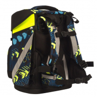 schoolmood 'Elias' Schulranzen-Set 7-tlg. Hero Maxx Air+ 1150g 21l Rennwagen