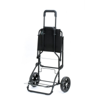 Andersen 'Imea' Komfort-Shopper mit Klappsitz 46l 50kg/120kg Tragkraft MADE IN GERMANY blau