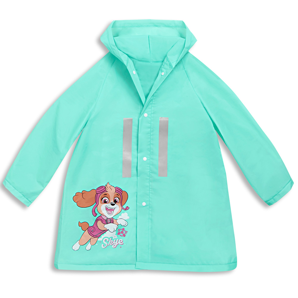 Fabrizio 'Paw Patrol' Kinderponcho mint/blau