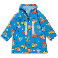 Fabrizio 'Paw Patrol' Kinderponcho mint/blau