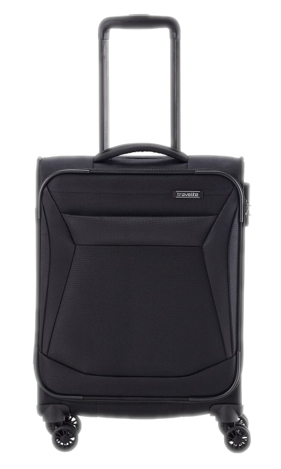Travelite 'Chios' 4-Rad Bordtrolley 55cm 2,4kg 34l schwarz