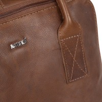 Justified Bags 'Nynke' Rucksack Crawley 2Griffe echt Rindleder braun