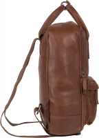 Justified Bags 'Nynke' Rucksack Crawley 2Griffe echt Rindleder braun