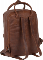 Justified Bags 'Nynke' Rucksack Crawley 2Griffe echt Rindleder braun