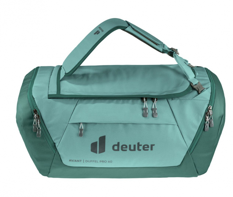 Deuter 'Aviant Duffel Pro 60' Sporttasche Wasserabweisend 60l 1300g 600D PES TPU jade-seagreen
